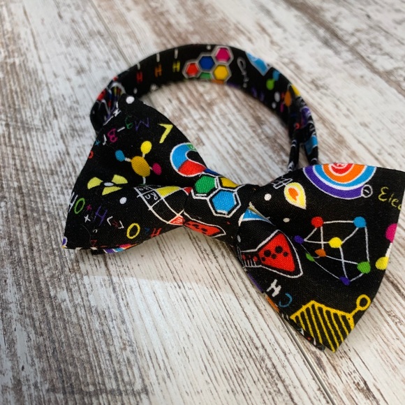 Science bow tie chemistry bow tie science gift science teacher science tie - Picture 2 of 7